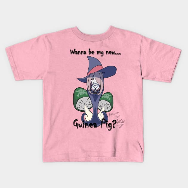 Little Witch Sucy Kids T-Shirt by AMadCupofTee